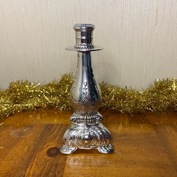 Avon Accents Vintage Avon Candle Holder Perfume Bottle Moonwind
